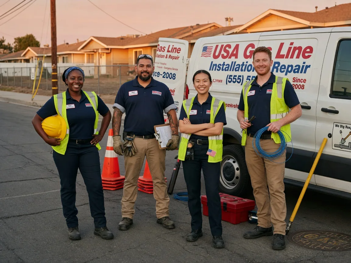Gas Line Installation company in Philadelphia, NY